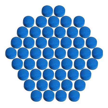 50 stk Billardkø Tips 9mm Pool Billardkø Tips Udskiftninger Til Poolkøer Og Snooker