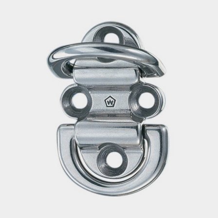 DOUBLE FOLDING PADEYE 6 MM DIA