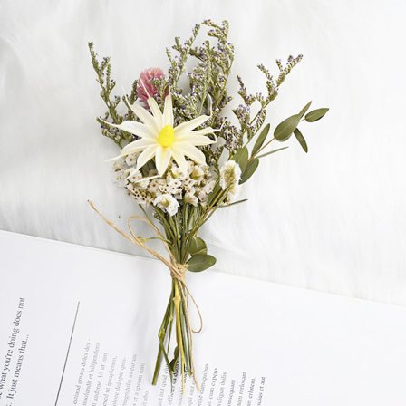 Evig Blomst Tørret Blomst Festival Gave Mini Lille Blomsterbuket Aromaterapi Flaske Brystblomst