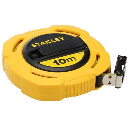 STANLEY 0-34-295 Måttband glasfiber, stängd rulle 10 meter, Mätinstrument