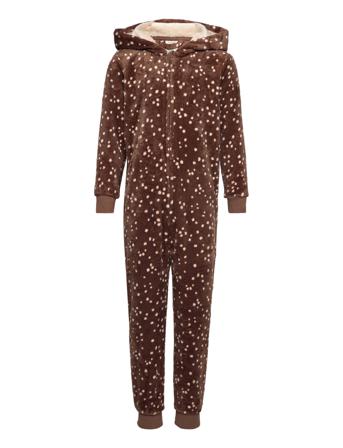 Pajama Sies Rain Deer Pyjamas Sie Jumpsuit Brun Lindex