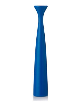 Rose Candleholder Blue Applicata