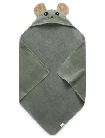 Hooded Towel - Hazy Jade Max Home Bath Time Towels & Cloths Towels Grøn Elodie Details