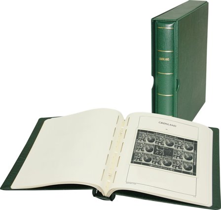 Grønland - SF-frimærkealbum til julemærker 1974-2024 - Leuchtturm