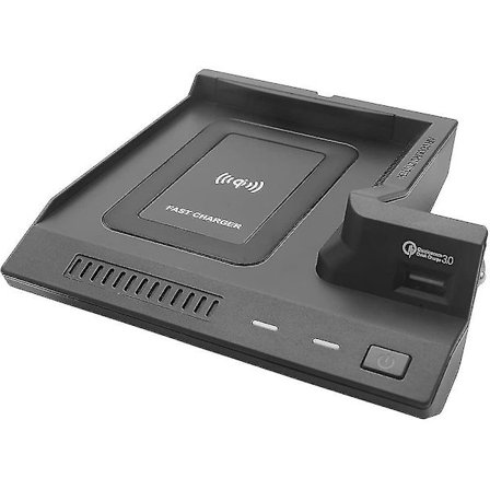 15w Trådløs Biloplader Telefonoplader Opladningsetui Kompatibel med Glc Klasse 2016-2022