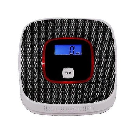 Kolmonoxiddetektorer, Kolmonoxiddetektor, CO-larm Kolmonoxiddetektorer, CO-giftgasdetektor, För hem/garage/husvagn