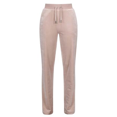 Juicy Couture, Del Ray Clic Velour Pant Pocket Design Bruin, Dames, Maat:L