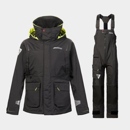 Ensemble ciré marin Musto BR1 Channel, Black, femmes, Medium (UK 12)