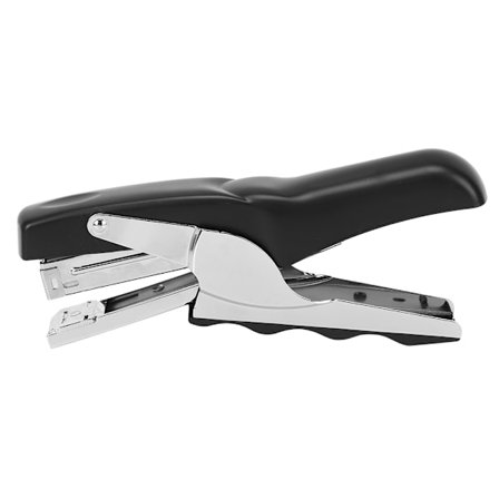 Kontor stiftemaskin arbeidsbesparende verktøy skolemateriell klemtype svart for håndverkssamling