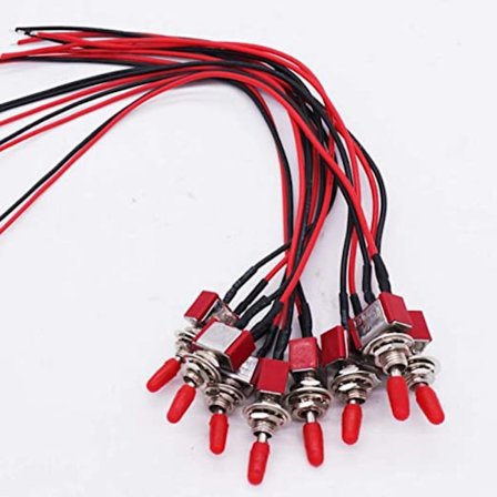 1/8 kpl Miniatyyri vipukytkin, 10 kpl