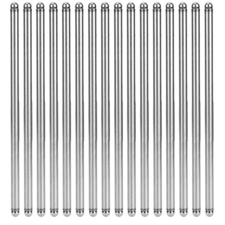 16 stk. Hærdet stål trykstænger sæt 5/16in diameter 7.8in standard længde passer til Chevy