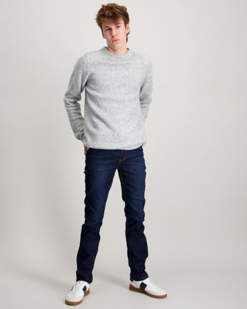 Levi's LVB 512 SLIM TAPER JEAN Niebieski Jeansy Chłopiec - Kids Brand Store