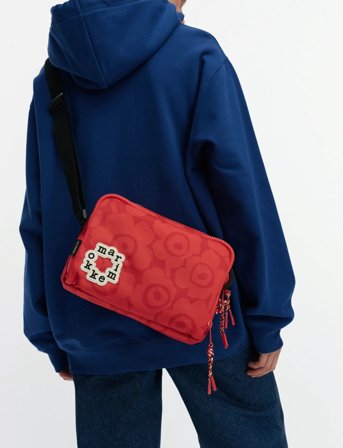 Marimekko Kavari Mini Unikko - Red - ONE SIZE