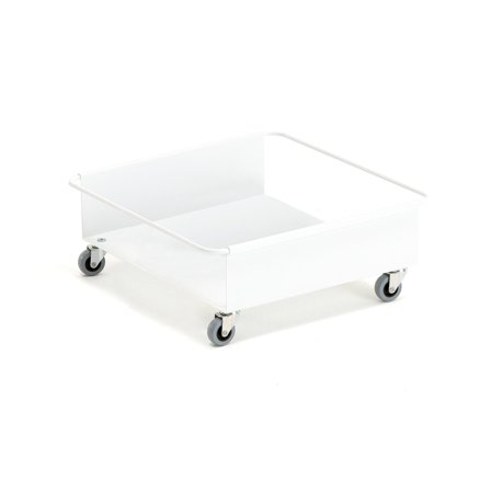 Wagen für Abfallbehälter, 1 x 90 Liter