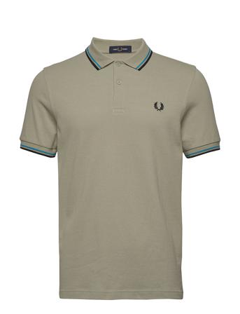 Twin Tipped Fp Shirt Polos Short-sleeved Fred Perry