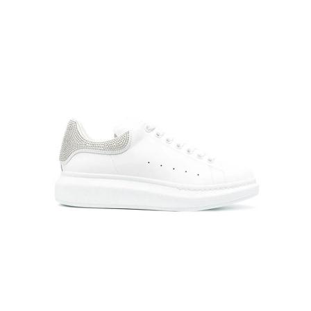 Alexander McQueen Oversized Low-Top Sneakers , Wit , Heren , Maat: 40 EU