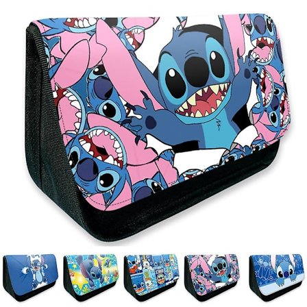 Tegneserie Stitch Penalhus Lynlås Penalhus Pen Organizer Stationery Taske Til Skole Kontor Voksen Børn Gaver