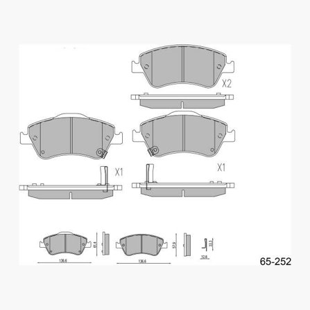 Biltema - Bremseklosser