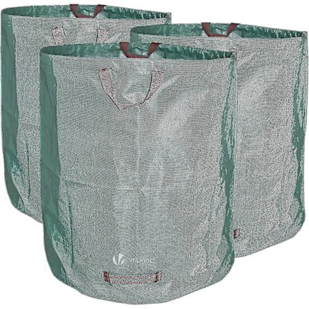 Xxl Trädgårdspåsar Set om 3 Trädgårdspåse 272l Tunga Trädgårdsavfallspåsar Trädgårdsavfallspåse Tunga Pp Avfallspåse Set om 3 Trädgårdsavfallspåsar 