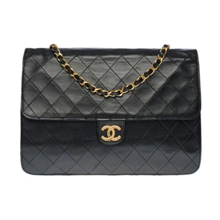 Chanel Vintage, Pre-owned Shoulder Bags Zwart, Dames, Maat:ONE Size,leer,burgundy