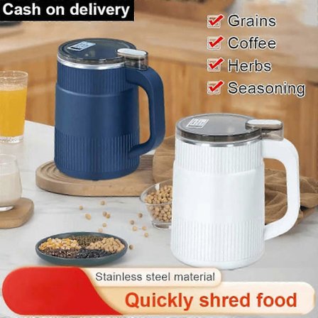 Liten hushållskvarn för pulver Elektrisk kryddkvarn Spannmålskross