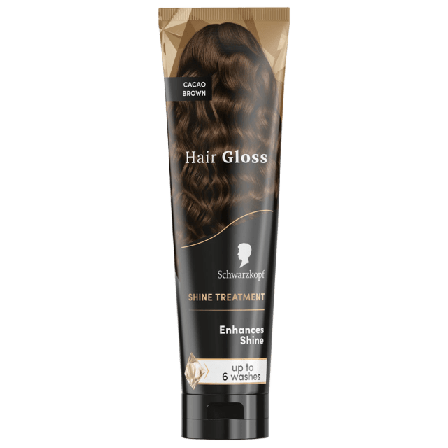 Schwarzkopf Hair Gloss Hårfärg Dam Brun 150ML
