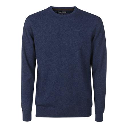 Barbour, Round-neck Knitwear Blauw, Heren, Maat:S