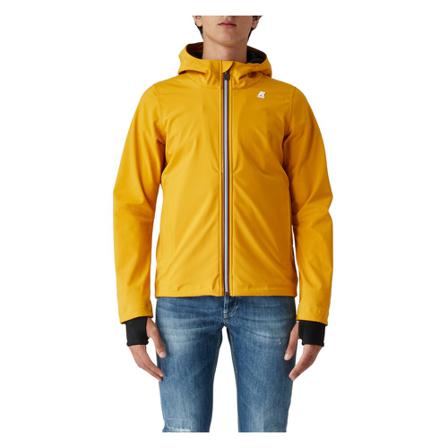K-Way Jacket , Geel , Heren , Maat: S