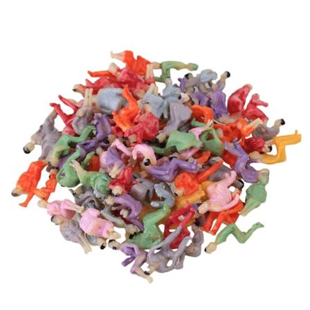 100 kpl Maalattu malli Juna Juna Istuva Ihmiset Matkustaja Kuva HO Mittakaava 1:100