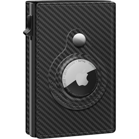 AirTag-lompakko Aito Nahka Air Tag -lompakko RFID-teknologia Luottokorttipidike Minimalistinen Lompakko Miehille Apple AirTagille