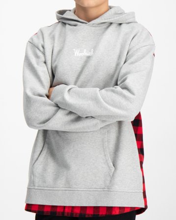 Woolrich CHECK SWEATSHIRT Mange Genser Gutt - Kids Brand Store