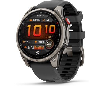 Garmin-fenix 8 Pro 47mm, AMOLED, LTE, Graphite-Avansert sportsklokke med LTE- og satellittforbindelse-Personal training-Smartklokker fra Garmin