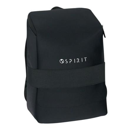 Spirit Neoprene Antitheft Ryggsäck Skolväska Väska 40x28x13cm Svart
