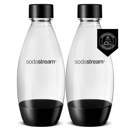 Sodastream Fuse pullo 2x0,5 litraa, musta