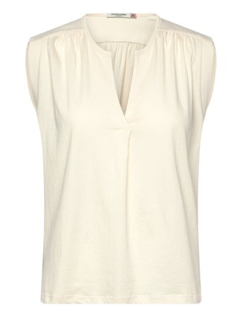 Scotch & Soda Drapey V-Neck T-Shirt - White - XS