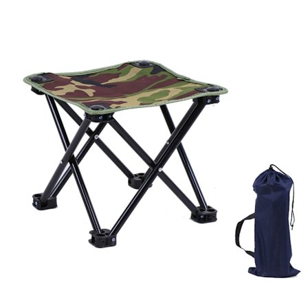 Camping Stol Bærbar Sammenklappelig Stol Bærbar Stol Mini Sammenklappelig Stol Fis