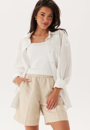 GANT-Rel Linen Blend Pull On Shorts-38