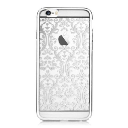 Devia skal med Swarovski-stenar till iPhone 6 / 6S - Pattern Silver