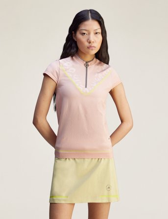 adidas by Stella McCartney Asmc Golf Polo - Pink - L