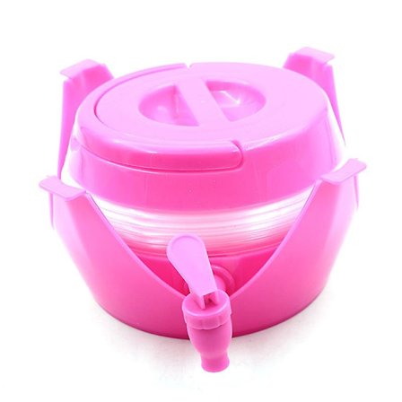 Udendørs Foldbar Spand Vandbeholder Med Hane Sammenklappelig Plastik Vandopbevaring Campingbeholder