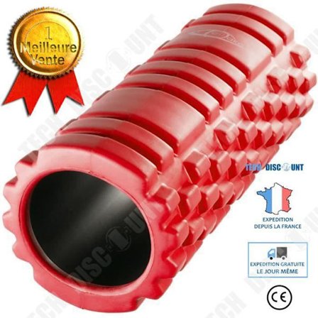 Massage Rulle - TD - Röd - Multi-sport - Unisex - Regelbunden användning