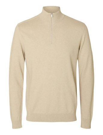 Selected | Slhberg Ls Half Zip Noos | M