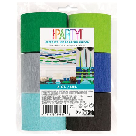 Krepppapir Ruller Kit