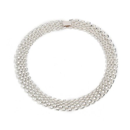 Chain Necklace Chunky Tjock Chain Neck Smycken