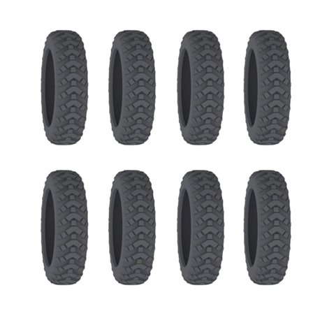 8 kpl/setti Matkalaukkujen Pyörän Suojat Matkalaukun Pyörät Suojat Vaaleanharmaa 8 kpl-8 kpl