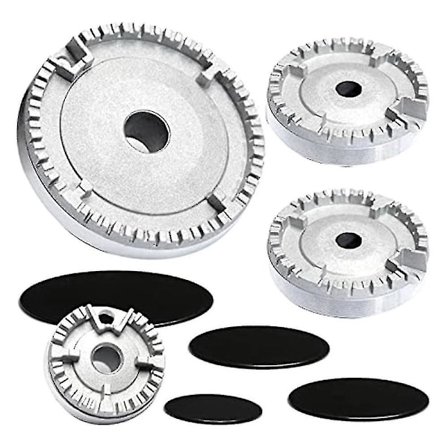 Universal brænderkrone flammehætte ovn komfur kogeplade gas til , flamme brænderhætte krone