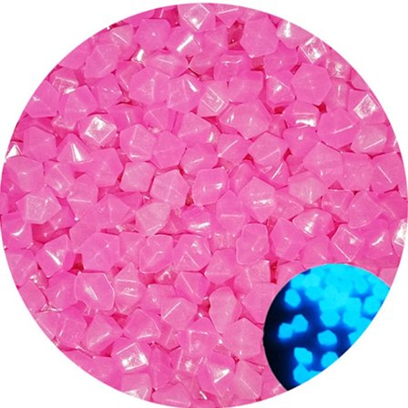 50 stk Utendørs selvlysende steiner lyser i mørket hage steiner - Perfekt