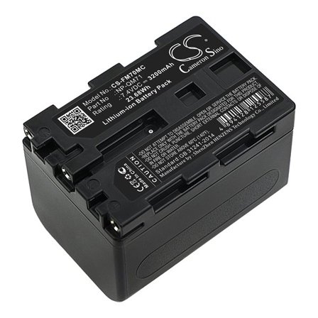 Batteri til kamera for Sony CCD-TRV108, CCD-TRV118, CCD-TRV128 osv.