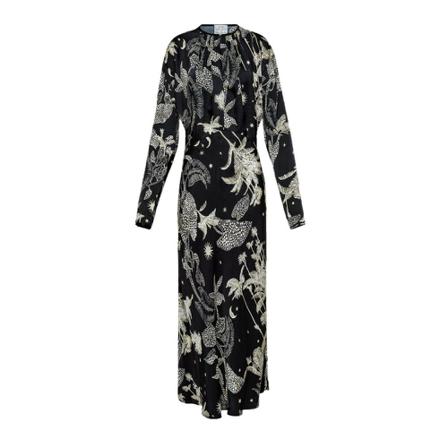 Forte Forte, Maxi Dresses Zwart, Dames, Maat:S