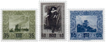 Liechtenstein 1954 - MICHEL 326-328 - Postfrisk